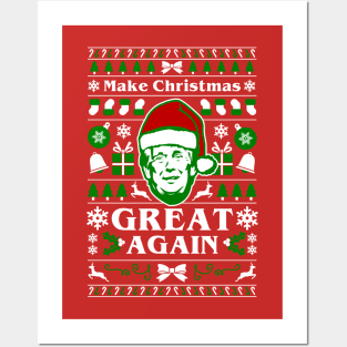 Trump Christmas / Ugly Sweater Posters and Art